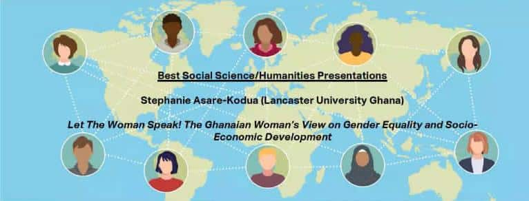 Stephanie Asare-Kodua ‘23 Wins Best Social Science Award at 2023 LU Undergraduate Research Conference.